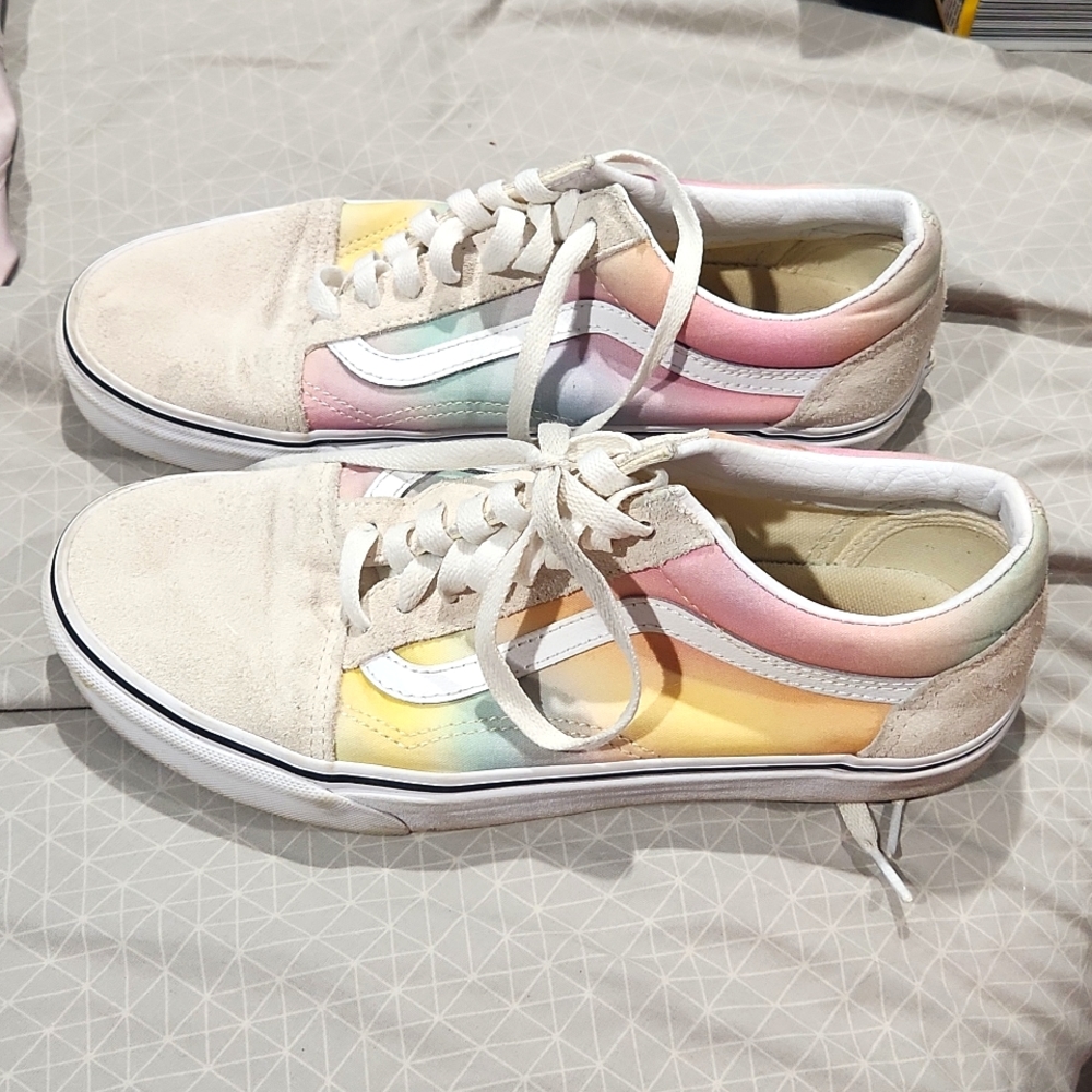SIZE 9 Multicolor Vans